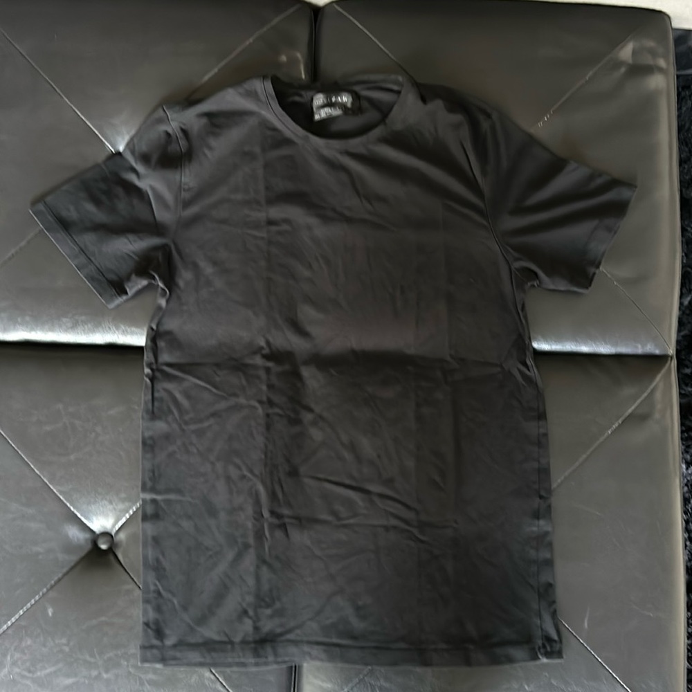 Zara Super Slim Tee Black XL
